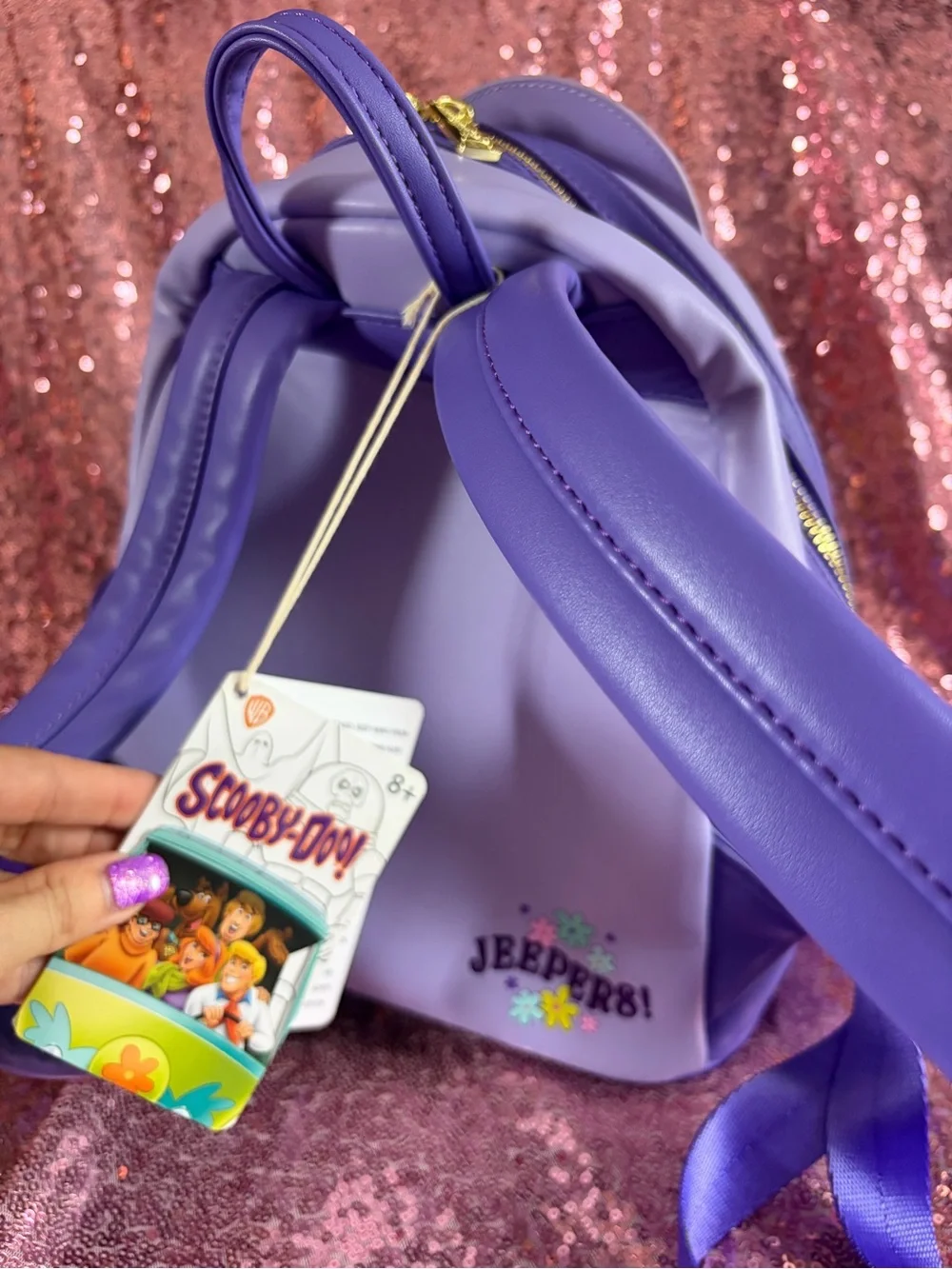 Daphne Scooby Doo Loungefly Cartoon Character Mini Backpack NWT